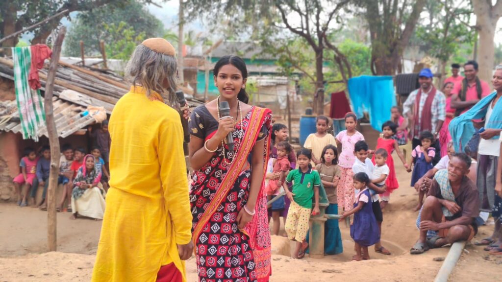 କୋଟଗଡ ବ୍ଲକ୍ ସାଲକି ଓ ଓରା ରେ ମୂଖ୍ୟମନ୍ତ୍ରୀ ମକା ମିଶନ ସଚେତନତା ପାଇଁ ପଥପ୍ରାନ୍ତ ନାଟକ