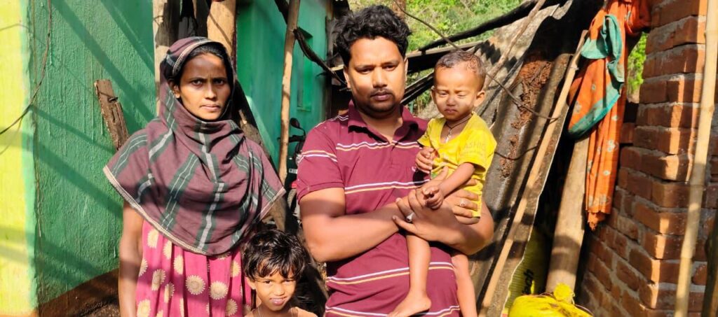 କାଳ ବୈଶାଖୀ ରେ ଭାଙ୍ଗିଗଲା ଘର, ସରକାରୀ ସାହାଯ୍ୟ ପାଇଁ ନିଵେଦନ
