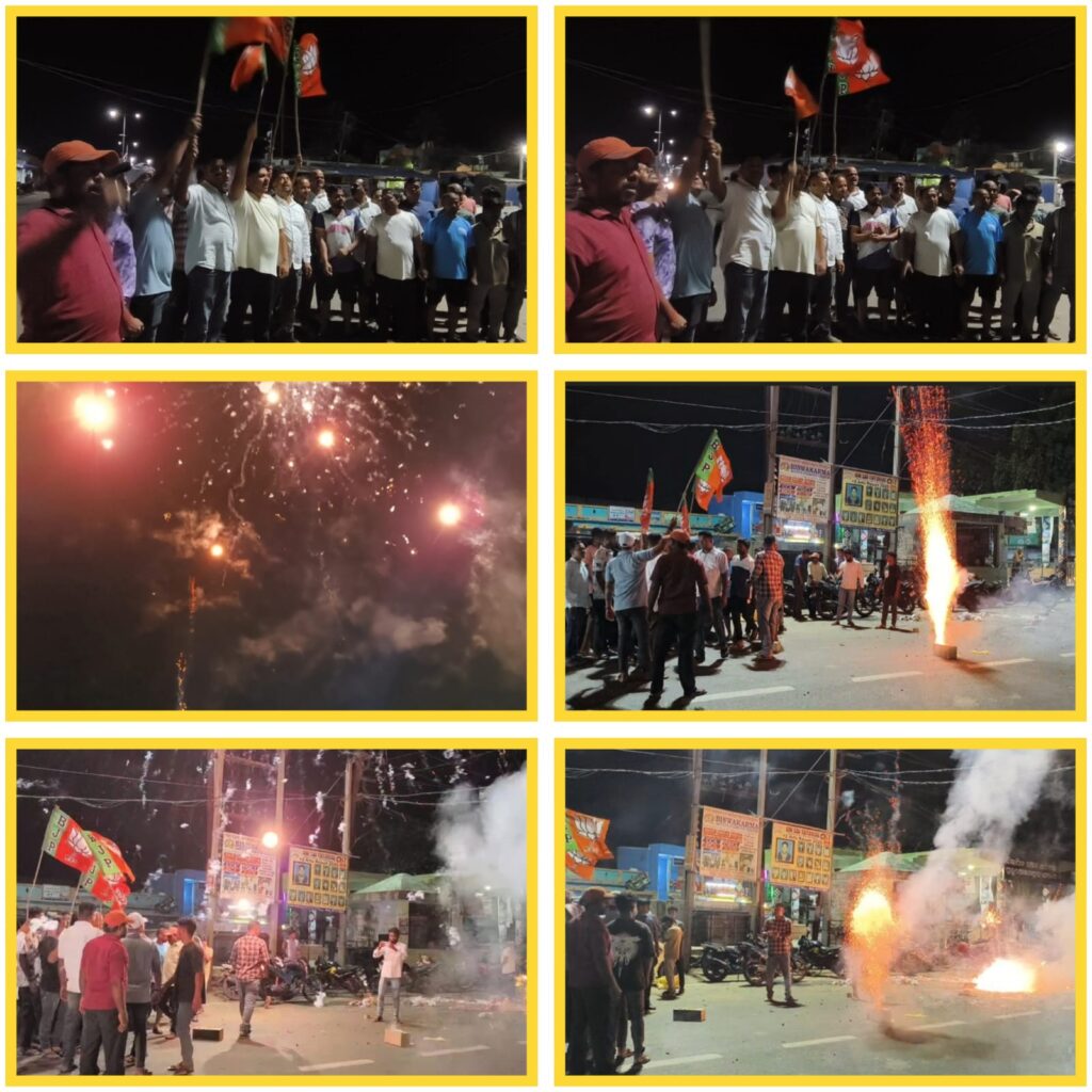 ପୁରୁଷୋତ୍ତମପୁର ରେ ଯୁବ ବିଜେପି ପକ୍ଷରୁ ବିଜୟ ଉଚ୍ଛବ ପାଳିତ