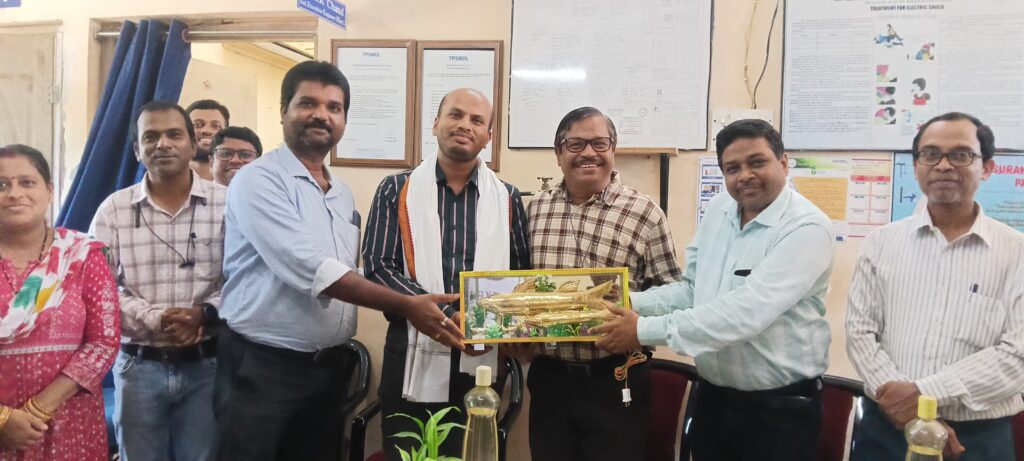 କନିଷ୍ଠ ଯନ୍ତ୍ରୀଙ୍କୁ ବିଦାୟ କାଳୀନ ସମ୍ବର୍ଦ୍ଧନା