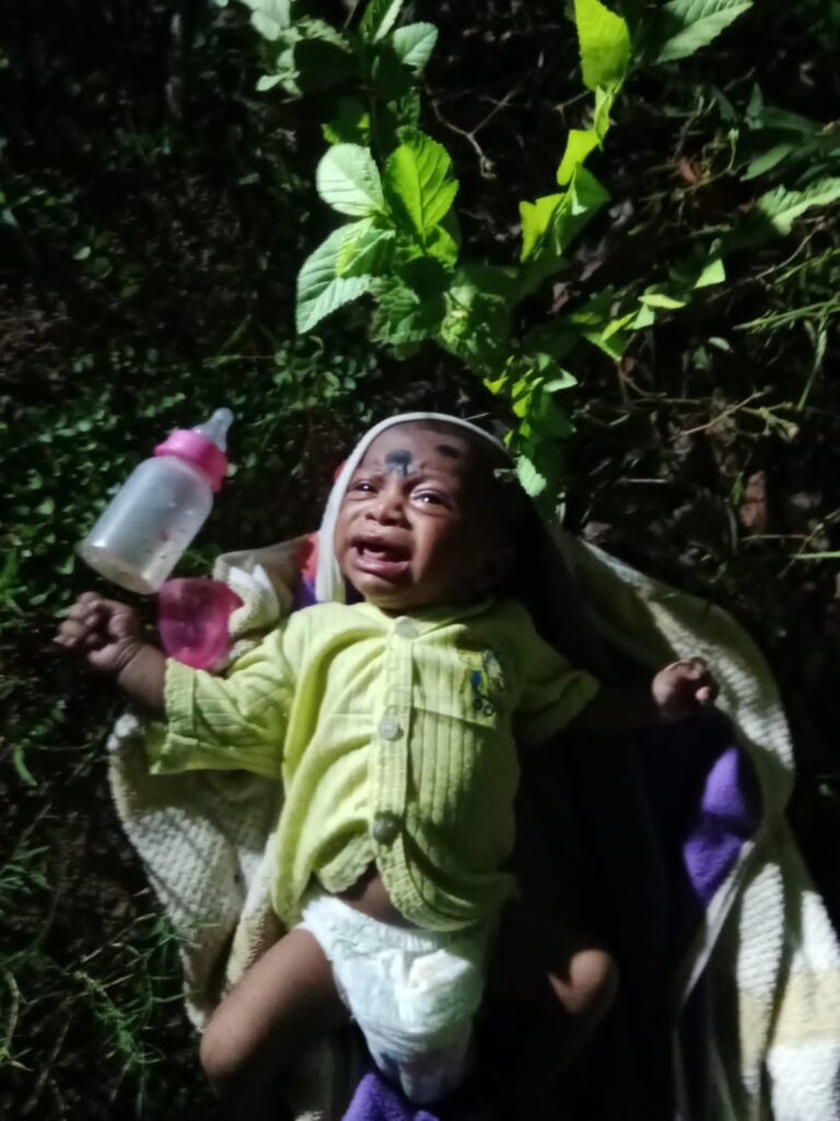 ବୁଦା ଉହାଡ଼ ରୁ ତିନିମାସ ର ଶିଶୁ ଉଦ୍ଧାର