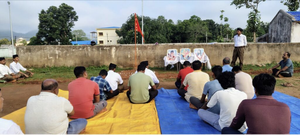 ବାଲିଗୁଡା ରେ ହିନ୍ଦୁ ସାମ୍ରାଜ୍ୟ ଦିବସ ପାଳିତ