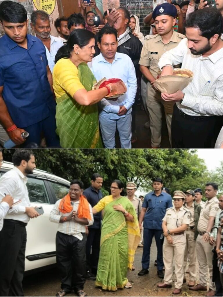 ଅସ୍ଥାୟୀ ବାତ୍ୟା ଆଶ୍ରୟସ୍ଥଳୀ ପରିଦର୍ଶନ କଲେ ଉପମୁଖ୍ୟମନ୍ତ୍ରୀପ୍ରଭାତୀ ପରିଡ଼ା